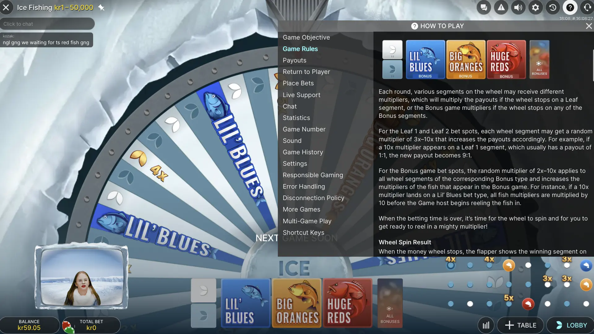 Bet Selection by Player Profile